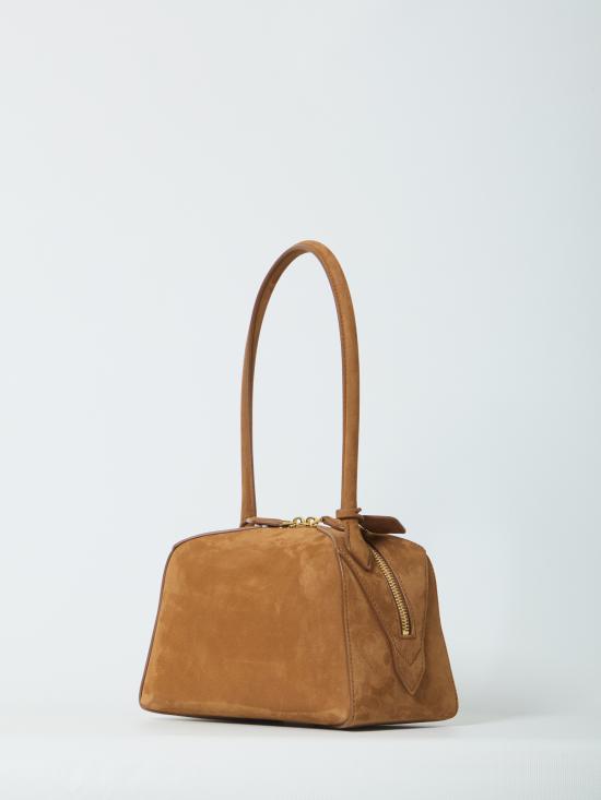 26FW 알라이아 숄더백 AA1L1012CA214 BROWN - ALAIA