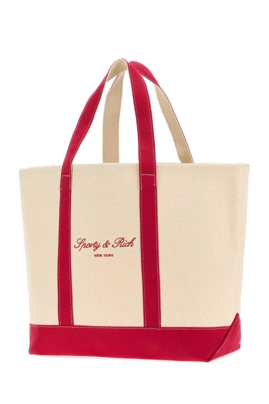 26SS 스포티앤리치 토트백 BA006710329BE27 NATURALRUBY Beige o Tan - SPORTY & RICH