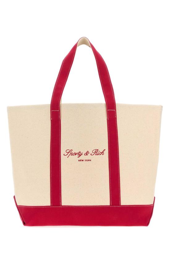 26SS 스포티앤리치 토트백 BA006710329BE27 NATURALRUBY Beige o Tan