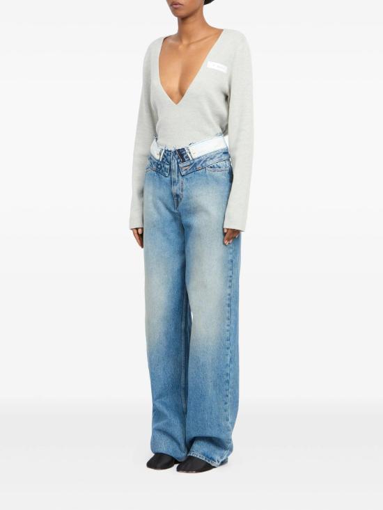 26SS MM6 메종마르지엘라 데님 팬츠 S52LA0271M30058 AB024792 26 - MM6 MAISON MARGIELA