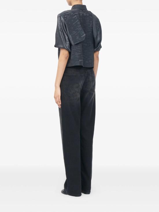 26SS MM6 메종마르지엘라 자카드 컨버터블 셔츠 S52DT0044M35737 AB024798 40 - MM6 MAISON MARGIELA