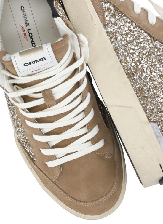 26SS 크라임런던 스니커즈 25177AA8 26 SK8 RECUT HIGH Beige - CRIME LONDON