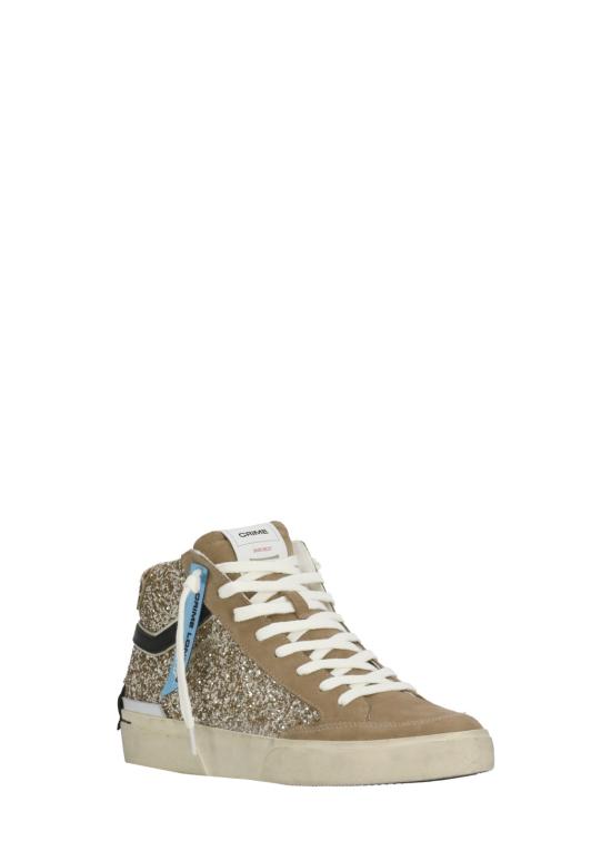 26SS 크라임런던 스니커즈 25177AA8 26 SK8 RECUT HIGH Beige - CRIME LONDON
