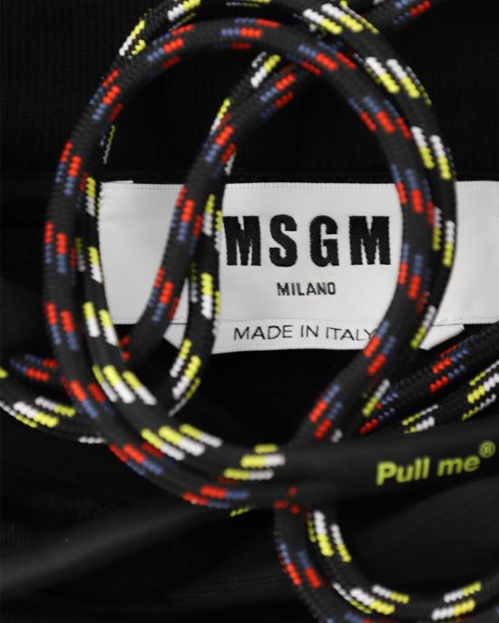  엠에스지엠 후드 티셔츠 3540MM85 237795 99 NERO - MSGM