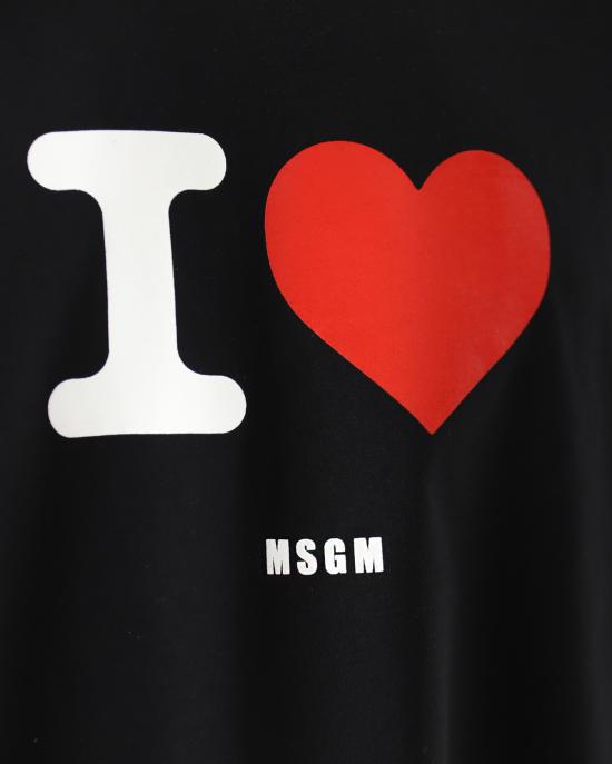  엠에스지엠 반팔 티셔츠 3540MM153 237798 99 NERO - MSGM