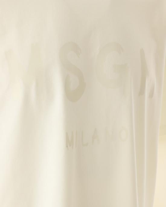  엠에스지엠 반팔 티셔츠 3540MM510 237798 02 CREMA - MSGM