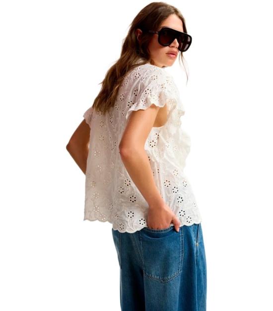 26SS 에센셜앤트워프 블라우스 JELLABA WH00 34 White - ESSENTIEL ANTWERP