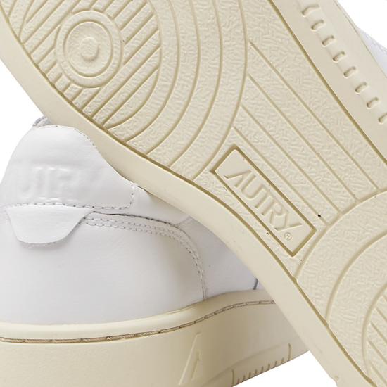 26FW 오트리 메달리스트 로우 AULW LL15 LEAT LEAT WHT WHT - AUTRY