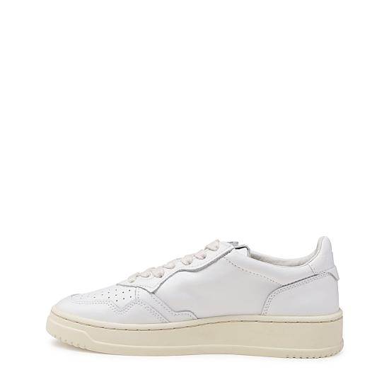 26FW 오트리 메달리스트 로우 AULW LL15 LEAT LEAT WHT WHT - AUTRY