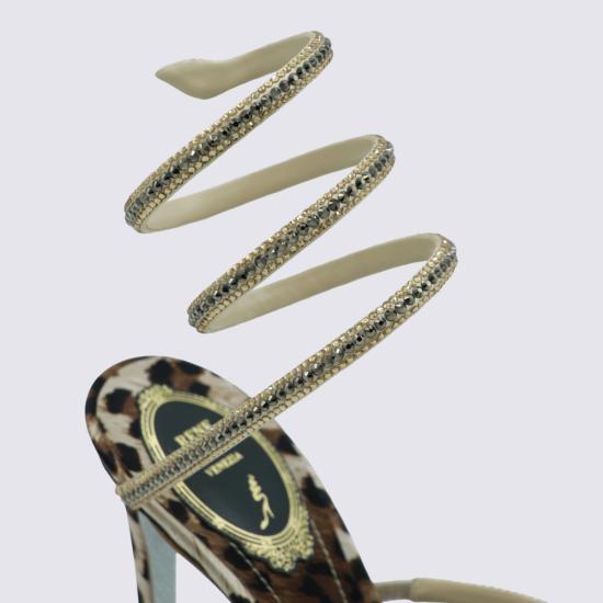 26FW 르네 카오빌라 샌들 C12899105 R001Y450 LEOPARD - RENE CAOVILLA