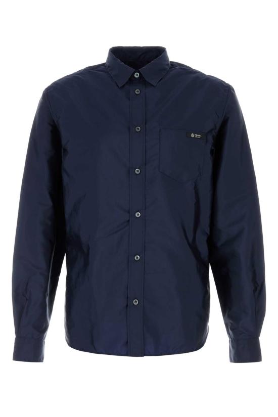 26SS 프라다 긴팔 셔츠 SC834SOOO1WQ9 F0ABM Blue