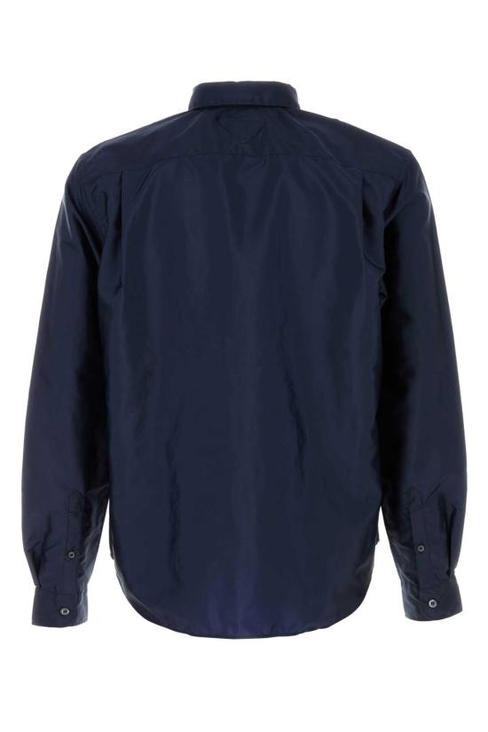 26SS 프라다 긴팔 셔츠 SC834SOOO1WQ9 F0ABM Blue - PRADA