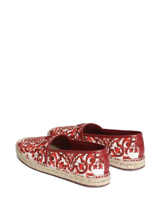 26FW 돌체앤가바나 로퍼 A50730A0638 IY3TN MAIOLICA 1 RUBINO - DOLCE & GABBANA