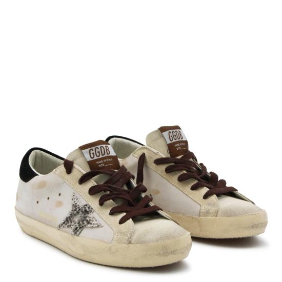 26FW 골든구스 SUPER STAR 슈퍼 스타 클래식 스니커즈 GWF00101 F00874612526 WHITE SEEDPEARL BLACK - GOLDEN GOOSE