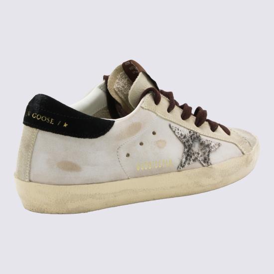 26FW 골든구스 SUPER STAR 슈퍼 스타 클래식 스니커즈 GWF00101 F00874612526 WHITE SEEDPEARL BLACK - GOLDEN GOOSE