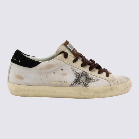 26FW 골든구스 SUPER STAR 슈퍼 스타 클래식 스니커즈 GWF00101 F00874612526 WHITE SEEDPEARL BLACK - GOLDEN GOOSE