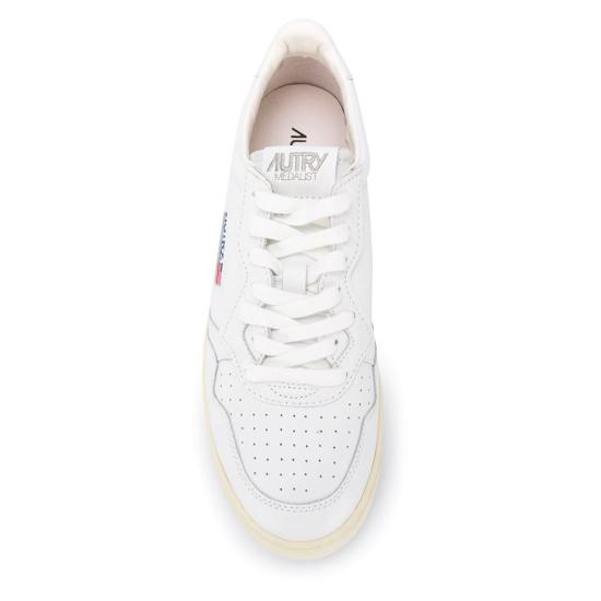 26FW 오트리 메달리스트 로우 AULM LL15 WHITE WHITE - AUTRY