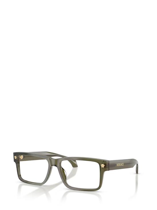 26FW 베르사체 안경 VE3391U 5542 DARK GREEN TRANSPARENT - VERSACE