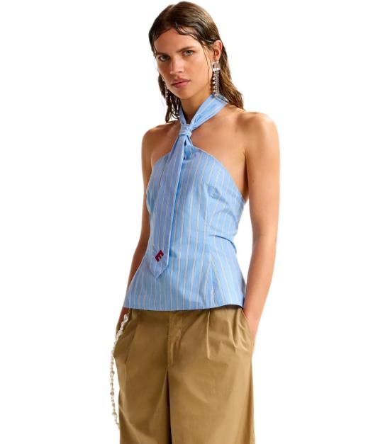26SS 에센셜앤트워프 민소매 티셔츠 JOPJE J2EC 32 Light Blue - ESSENTIEL ANTWERP