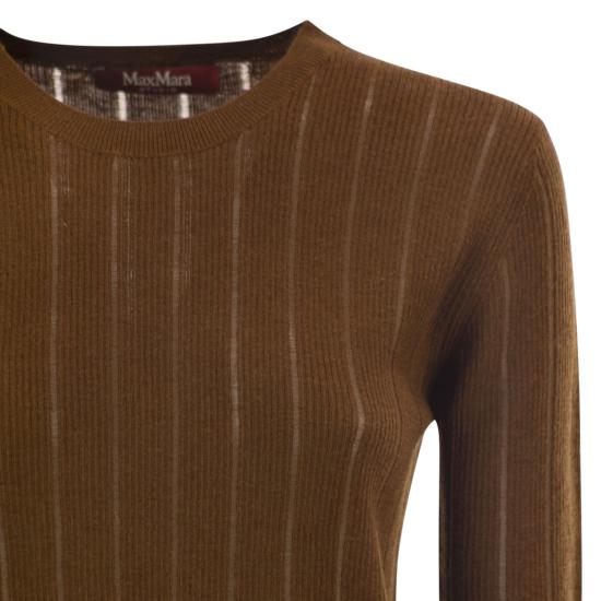 26FW 막스마라 스튜디오 스웨터 2626366041600 BROWN - MAX MARA STUDIO
