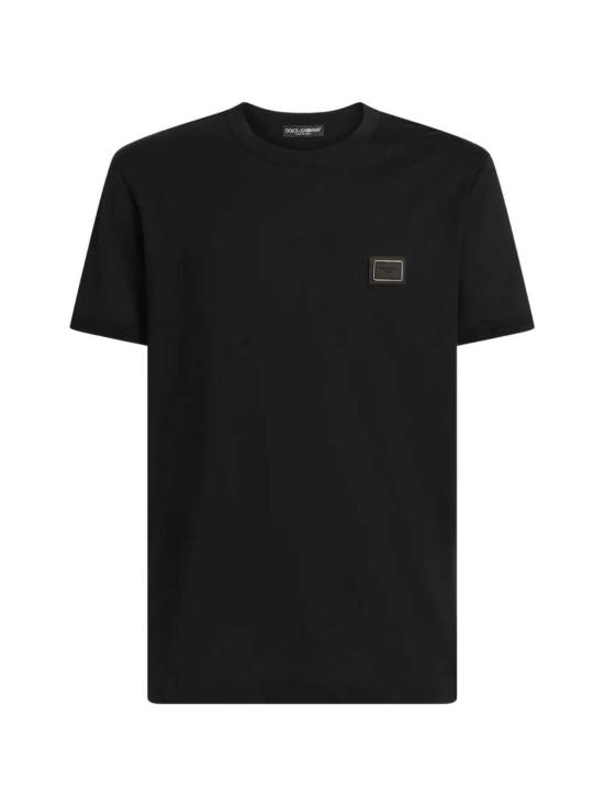 26FW 돌체앤가바나 반팔 티셔츠 G8PV1TG7Q1Q N0000 NERO