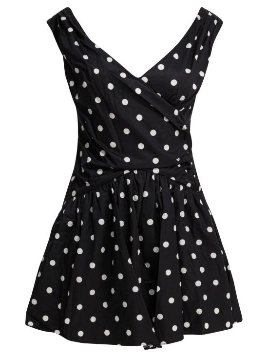 26SS 셀프 포트레이트 숏 원피스 RS26209SBBLACK