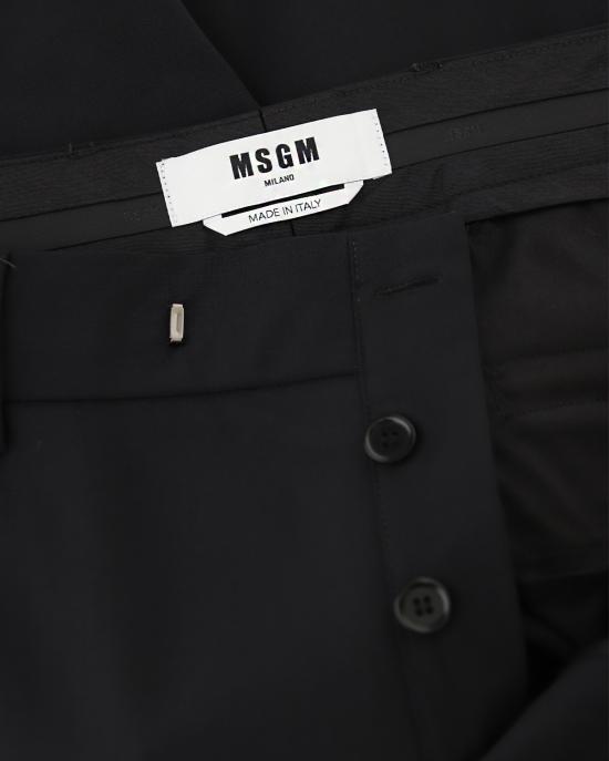  엠에스지엠 수트 팬츠 3540MP14 237606 99 NERO - MSGM