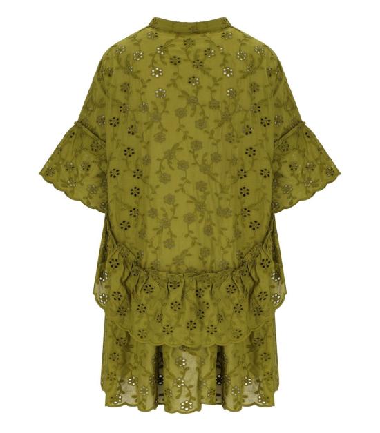26SS 에센셜앤트워프 숏 원피스 JIMMINY AV11 XS Green - ESSENTIEL ANTWERP