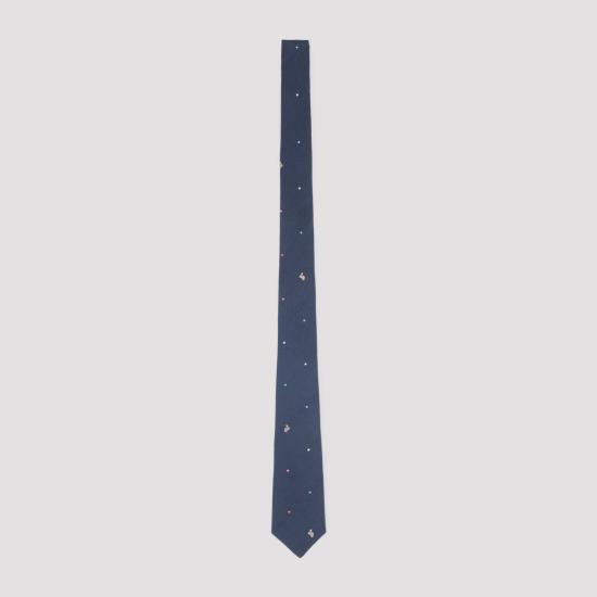 26FW 폴 스미스 넥타이 M1A0TIEW41794 47 BLUE - PAUL SMITH
