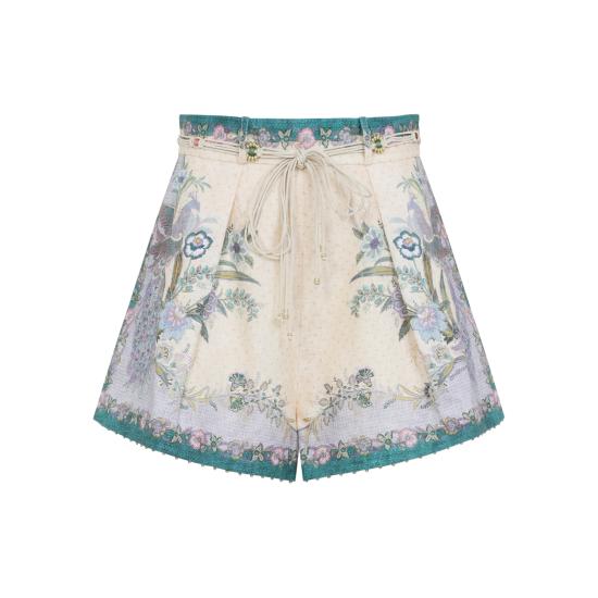 26FW 짐머만 숏팬츠 8632ASS262 CREAM MULTICOLOUR