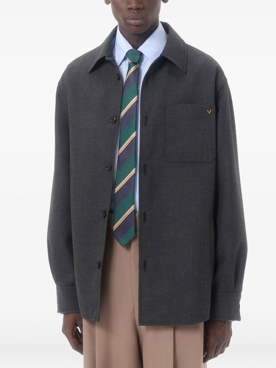 26FW 발렌티노 가라바니 넥타이 YEV195WHS 0HL GREEN - VALENTINO GARAVANI