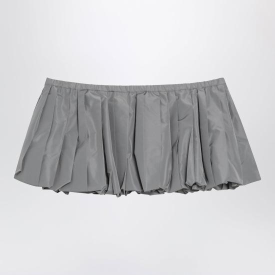 26FW 미우미우 숏 스커트 MG2723OOO121I F0112 GREY - MIU MIU