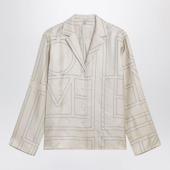 26FW 토템 셔츠 263WRT0881FB0704 008 WHITE