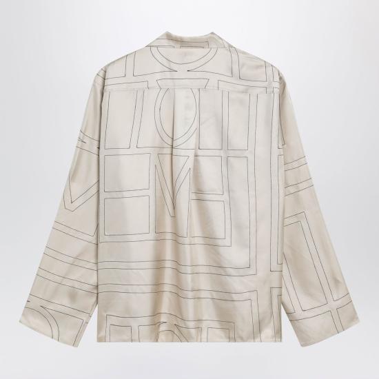 26FW 토템 셔츠 263WRT0881FB0704 008 WHITE - TOTEME