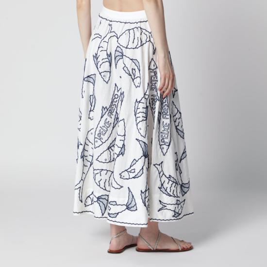 26FW 팜 리오 롱 스커트 356450CO L0025 MULTICOLOR - FARM RIO