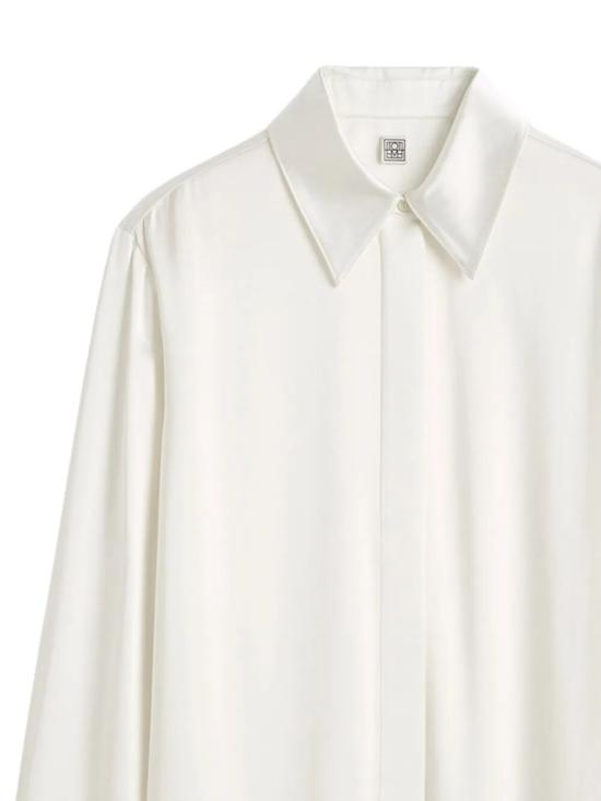 26SS 토템 셔츠 262WRT0720FB0546 047 WHITE - TOTEME