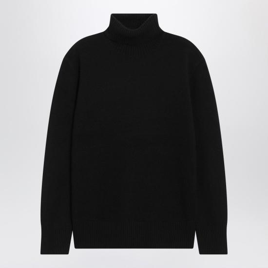 26FW 토템 터틀넥 252WRT0474YA0016 001 BLACK
