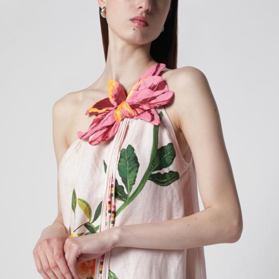 26FW 팜 리오 롱 원피스 347964PL 26005 PINK - FARM RIO