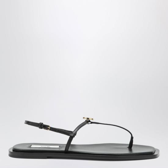 26FW 토템 샌들 263WAS0336LE0210 001 BLACK