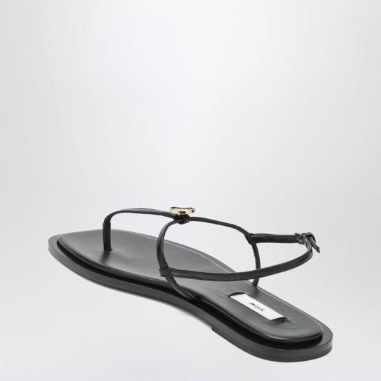 26FW 토템 샌들 263WAS0336LE0210 001 BLACK - TOTEME