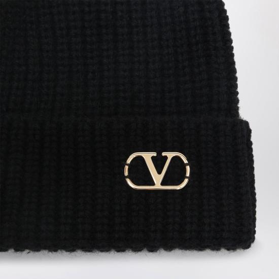 26FW 발렌티노 가라바니 비니 9Y2HB02GATZ 0NO BLACK - VALENTINO GARAVANI