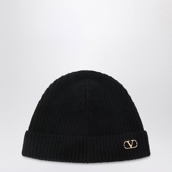 26FW 발렌티노 가라바니 비니 9Y2HB02GATZ 0NO BLACK
