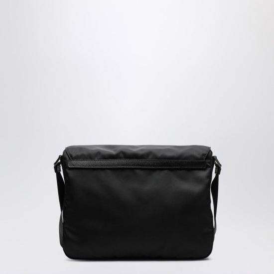 26FW 프라다 삼각로고 리나일론 메신저백 1BD953B1MRV44 F0002 BLACK - PRADA
