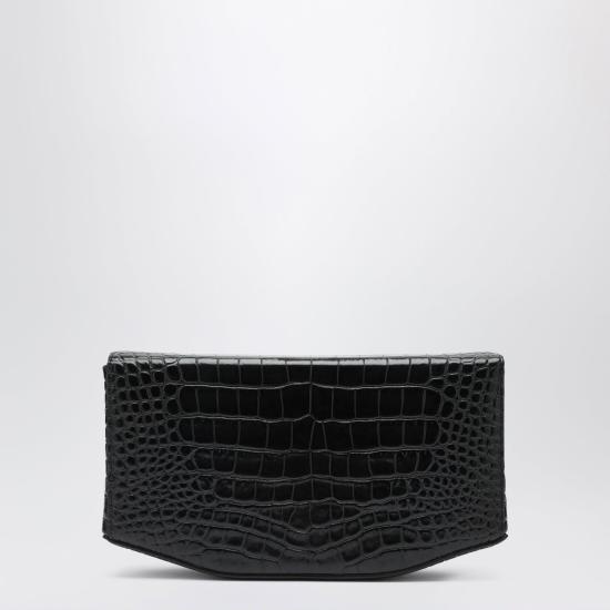 26FW 토템 클러치/파우치 263WAL0133LE0076 001 BLACK - TOTEME