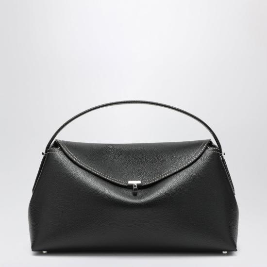 26FW 토템 T락 탑 핸들 백 234WLGBG427LE0030 001 BLACK