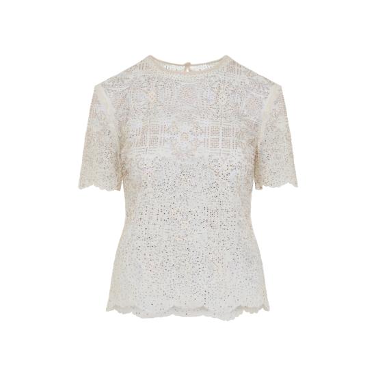 26SS 에르마노 설비노 반팔 티셔츠 D482L773CTUGB 20812 NUDE NEUTRALS