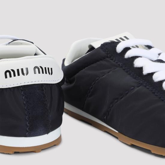 26FW 미우미우 플룸 블리치 스니커즈 5E114EFD005D7C F0008 BLUE - MIU MIU