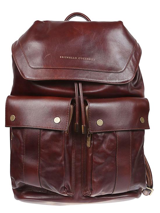  브루넬로 쿠치넬리 백팩 MBCIBU325 C8457 BURGUNDY