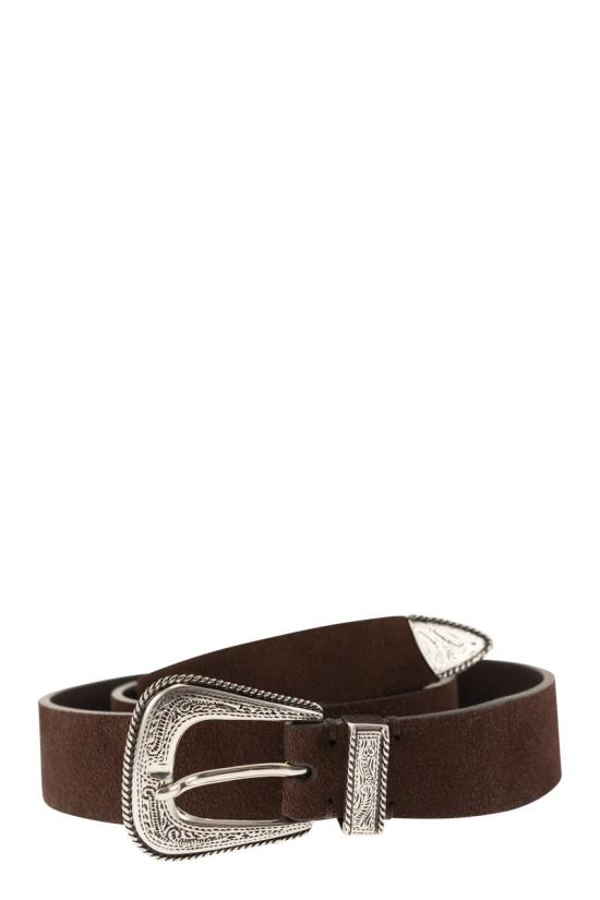  브루넬로 쿠치넬리 가죽 벨트 MAUGP210 C4230 DARK BROWN