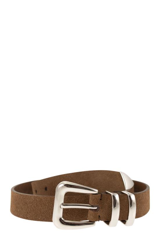  브루넬로 쿠치넬리 가죽 벨트 MAUGP253 C2692 BROWN